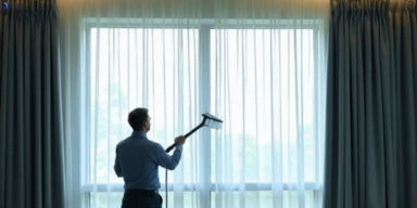 Commercial drapes cleaning service wights-mountain hotels offices