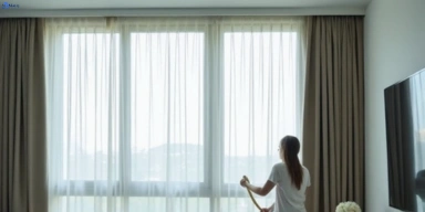 Delicate sheer drape cleaning wights-mountain Matty Curtain Cleaning